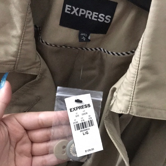 New tan express coat 💛 - Picture 3 of 7